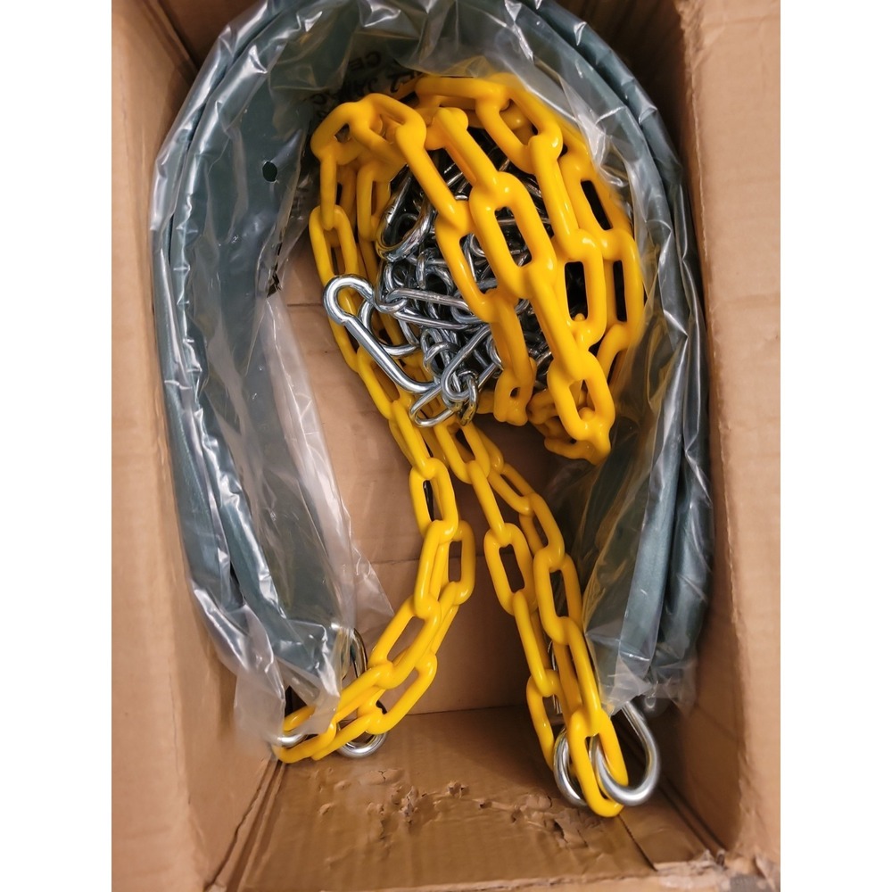 NEW** 2- Pack, Ultimate Swing Seat with Chains, Yellow | 250lb Capacity|